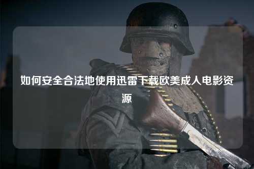如何安全合法地使用迅雷下载欧美成人电影资源